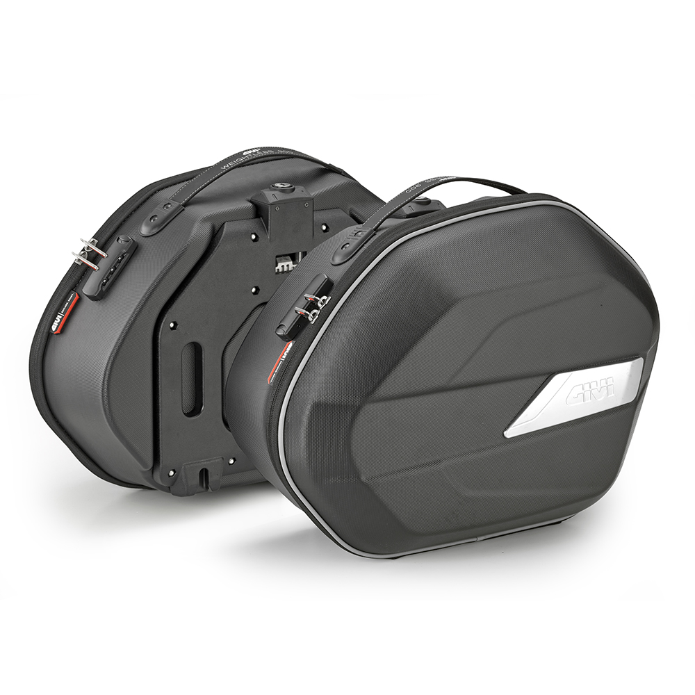 Weightless 25L side bag set MONOKEY semi-rigid Givi