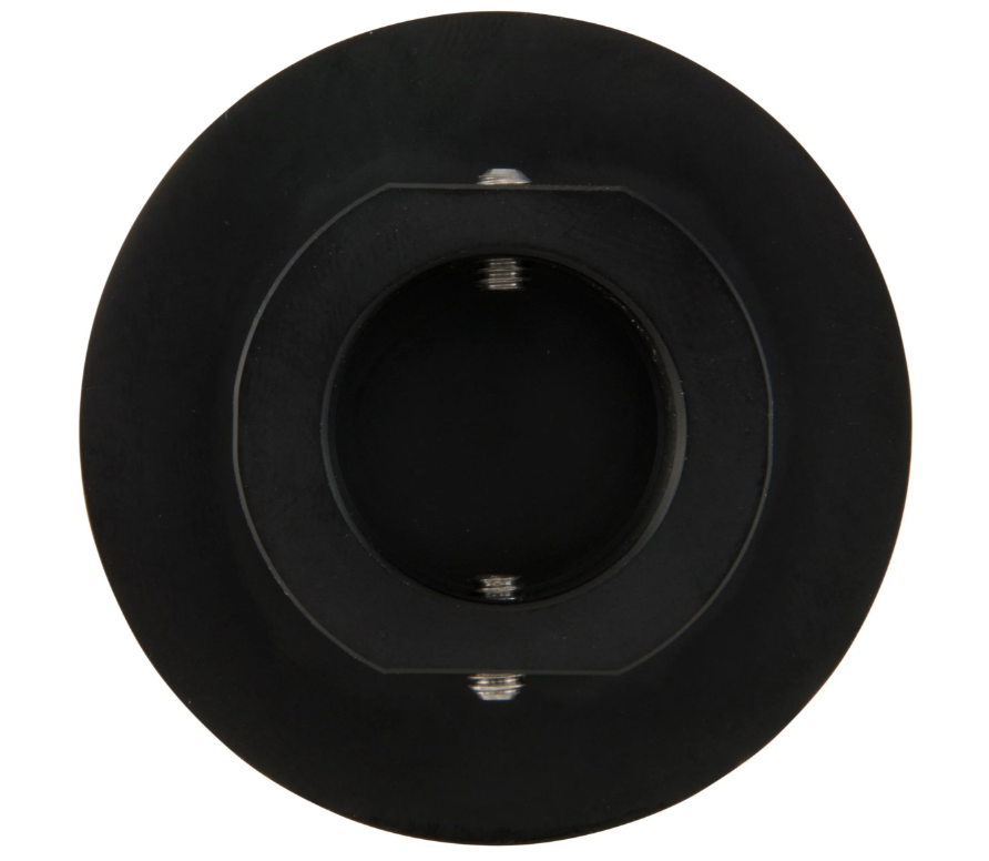 Dust cap brake drum / wheel hub front for Vespa, black matt