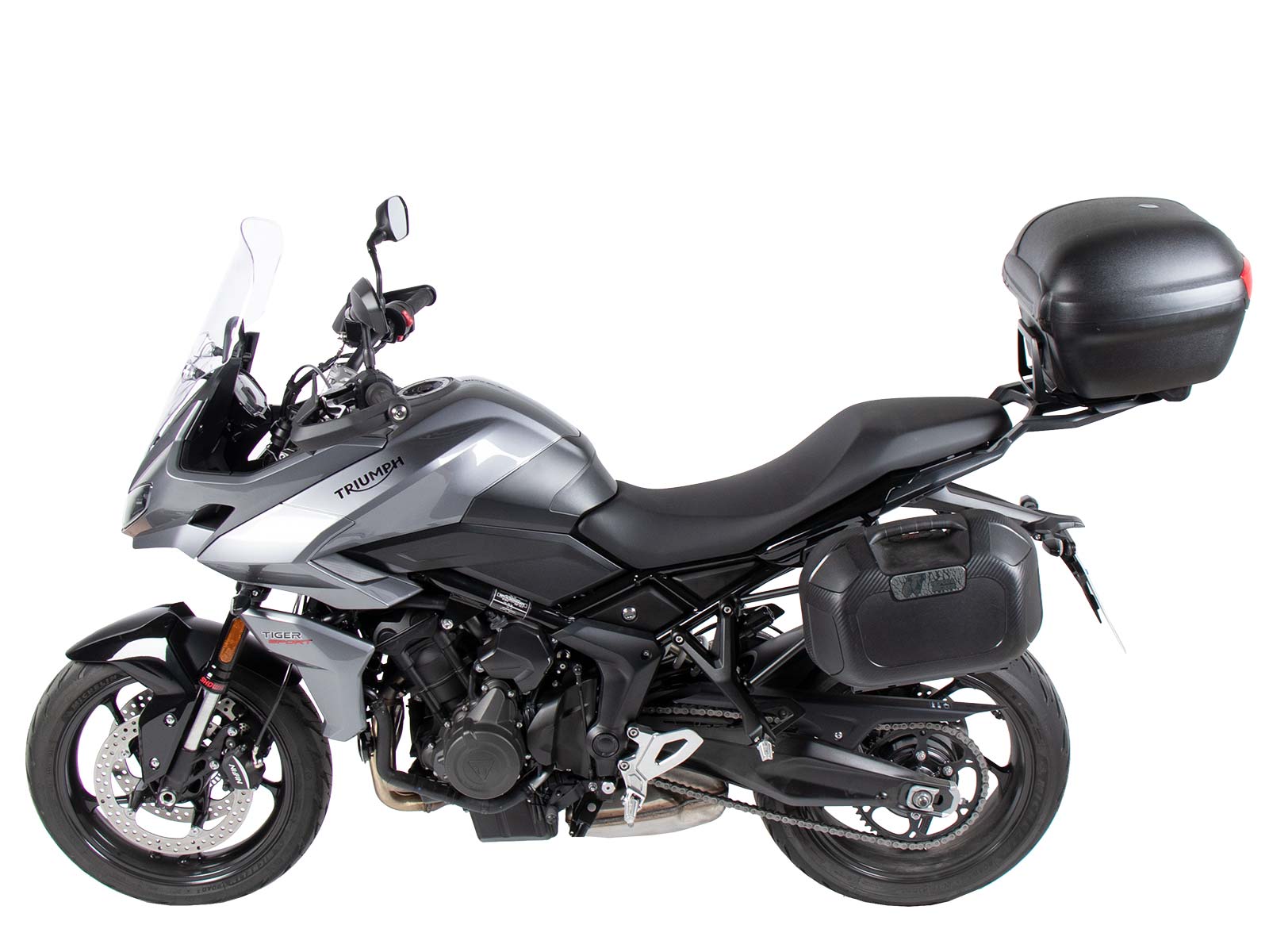 Alurack top case carrier for original luggage rack Triumph Tiger Sport 800 (25-) Hepco & Becker