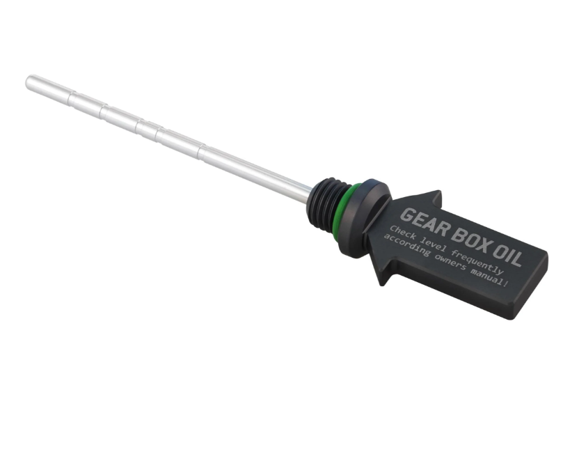 Oil dipstick gear oil, gray dull