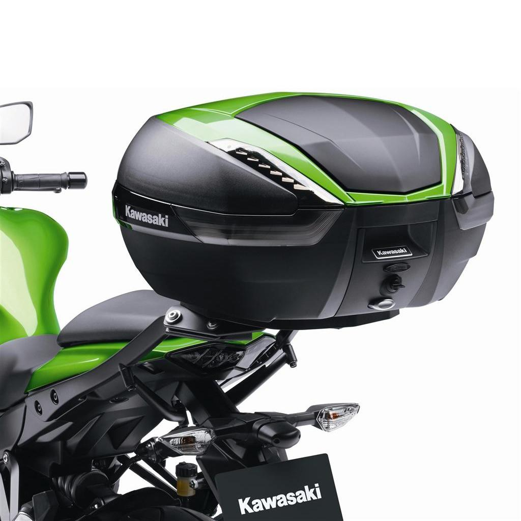 Cover for top case 47L Original Kawasaki - Candy Lime Green Type3 (51P)
