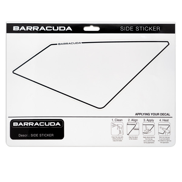 Number plate for Yamaha MT-09 (21-) - Barracuda