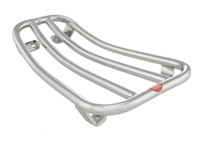 Luggage rack step-through chrome for Vespa Primavera/Sprint 50-150ccm