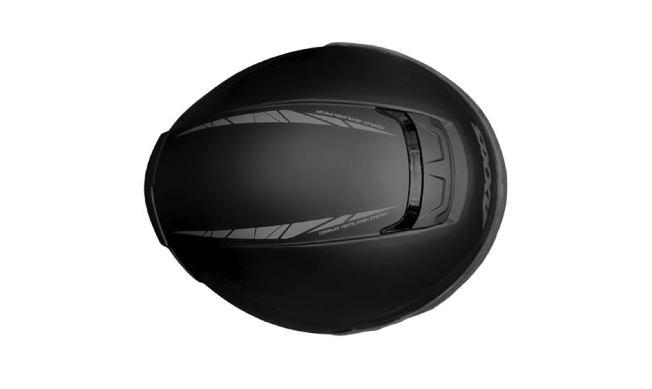Axxis full-face helmet, Eagle SV Solid, black matt