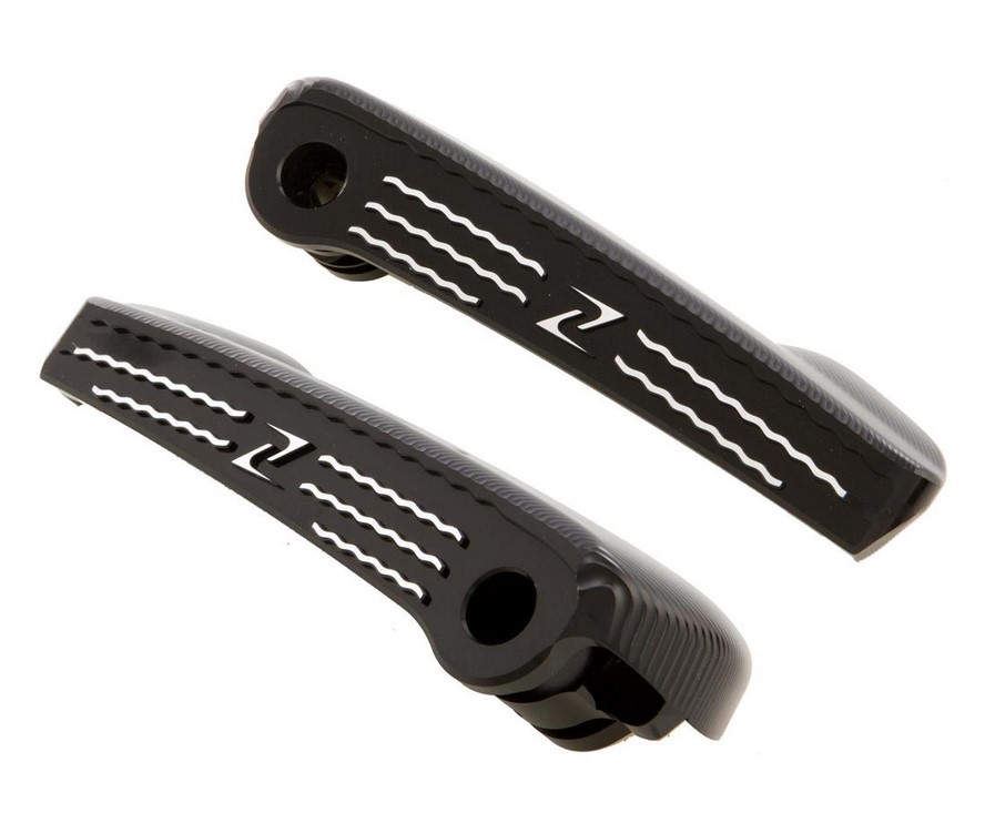 Footrests, right and left for Vespa GTS/GTS Super/GTV/GT 60/GT/GT L 125-300ccm, black