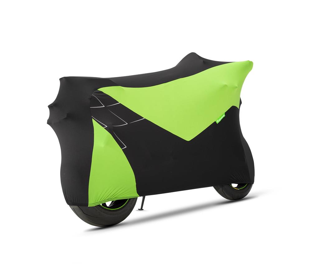 Motorcycle tarpaulin green/black Original Kawasaki