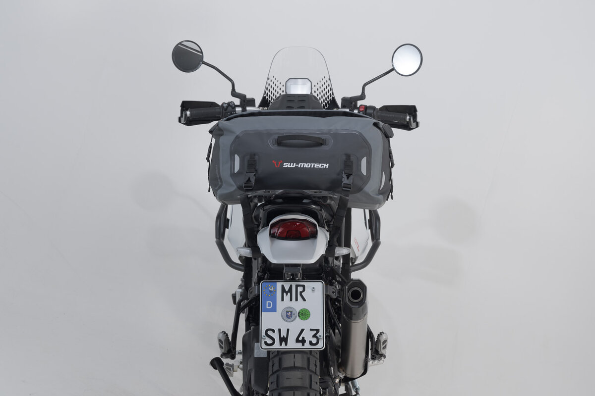 Drybag 260 rear bag for Moto Guzzi V85 TT /Travel, black / gray - SW Motech