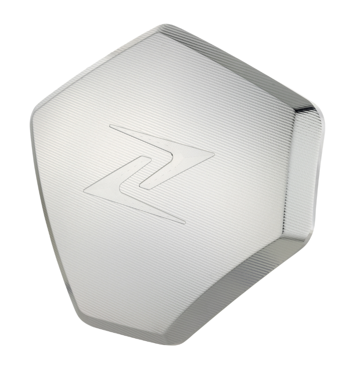 Cover for vario lid ZELIONI for Vespa GTS/GTS Super/GTV HPE 300cc, silver