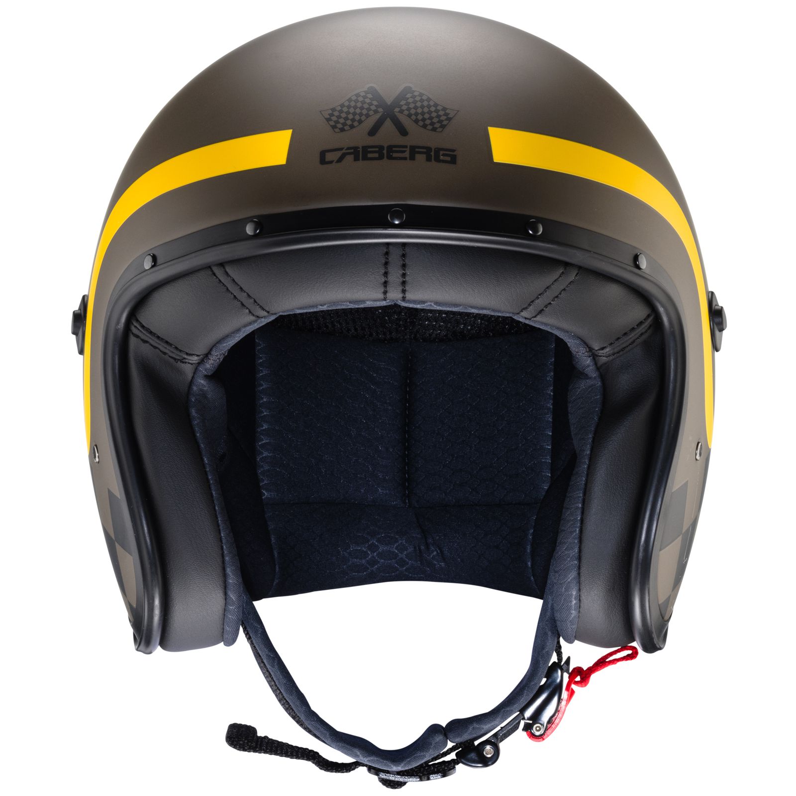 Caberg Helmet Freeride Formula, matte brown / Mustard yellow