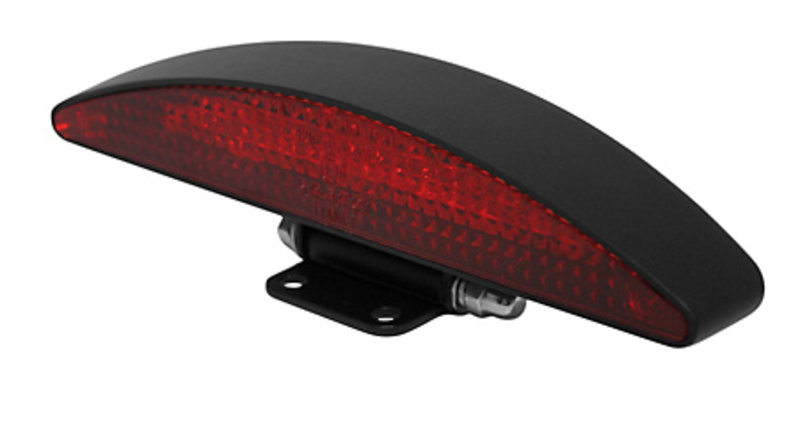 HIGHSIDER pro Interstate LED rear light black/red E-approved (1pc)