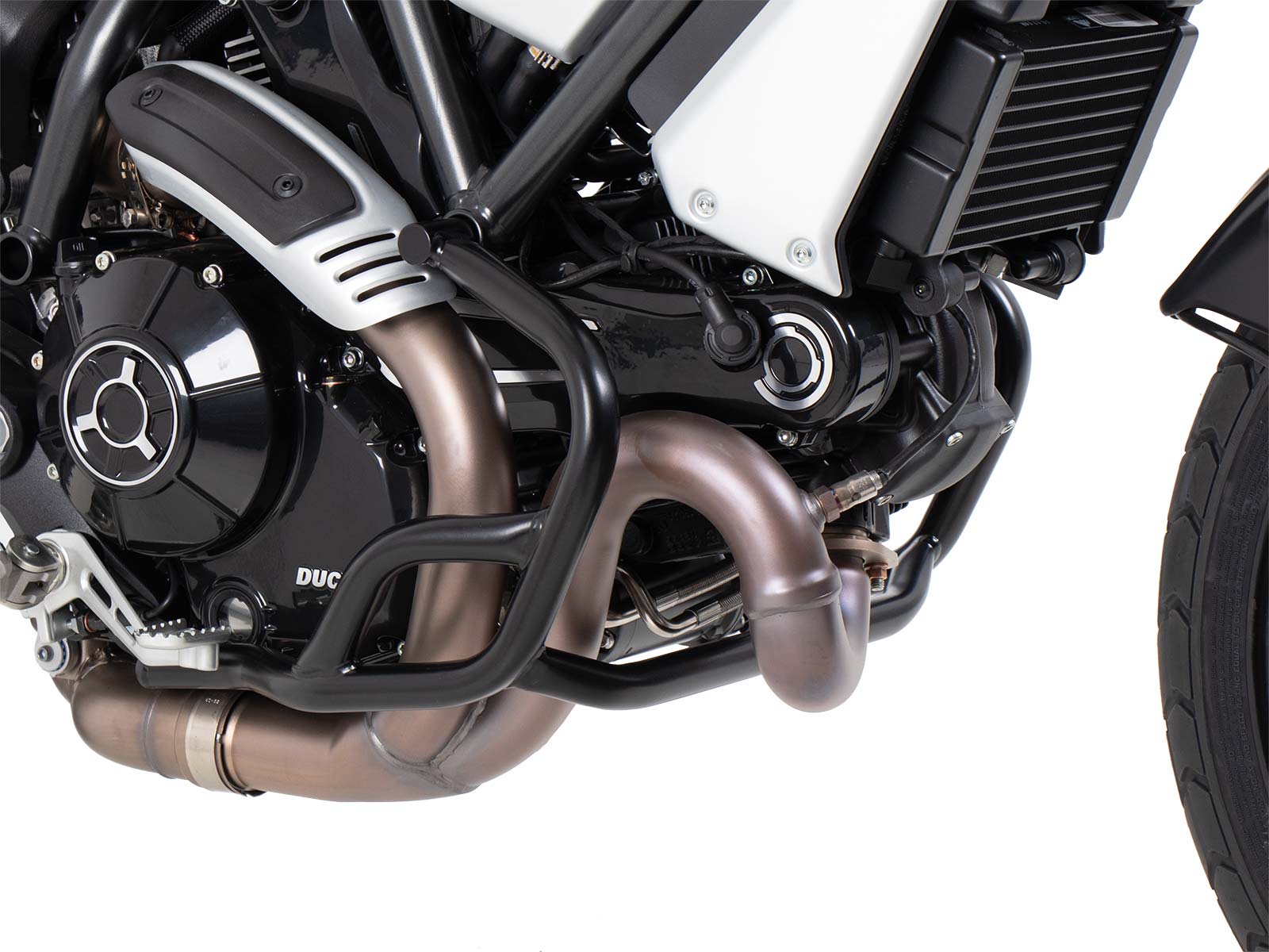 Engine guard black for Ducati Scrambler 1100 Dark Pro /Pro /Sport Pro (21-24)