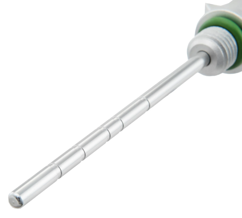 Oil dipstick gear oil, silver matt