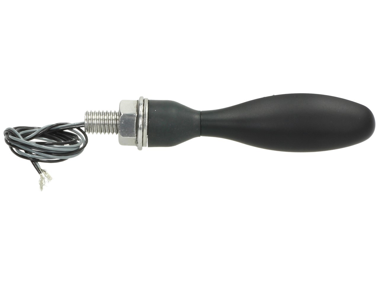 Kellermann turn signal, Micro 1000 LED Dark, steel, LED, V/H, L/R, 12 V, black satin, M8x20