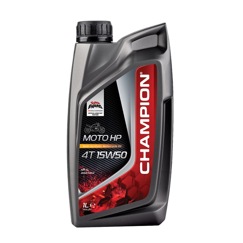 CHAMPION® Moto HP 4T 15W-50 engine oil - 4 liters