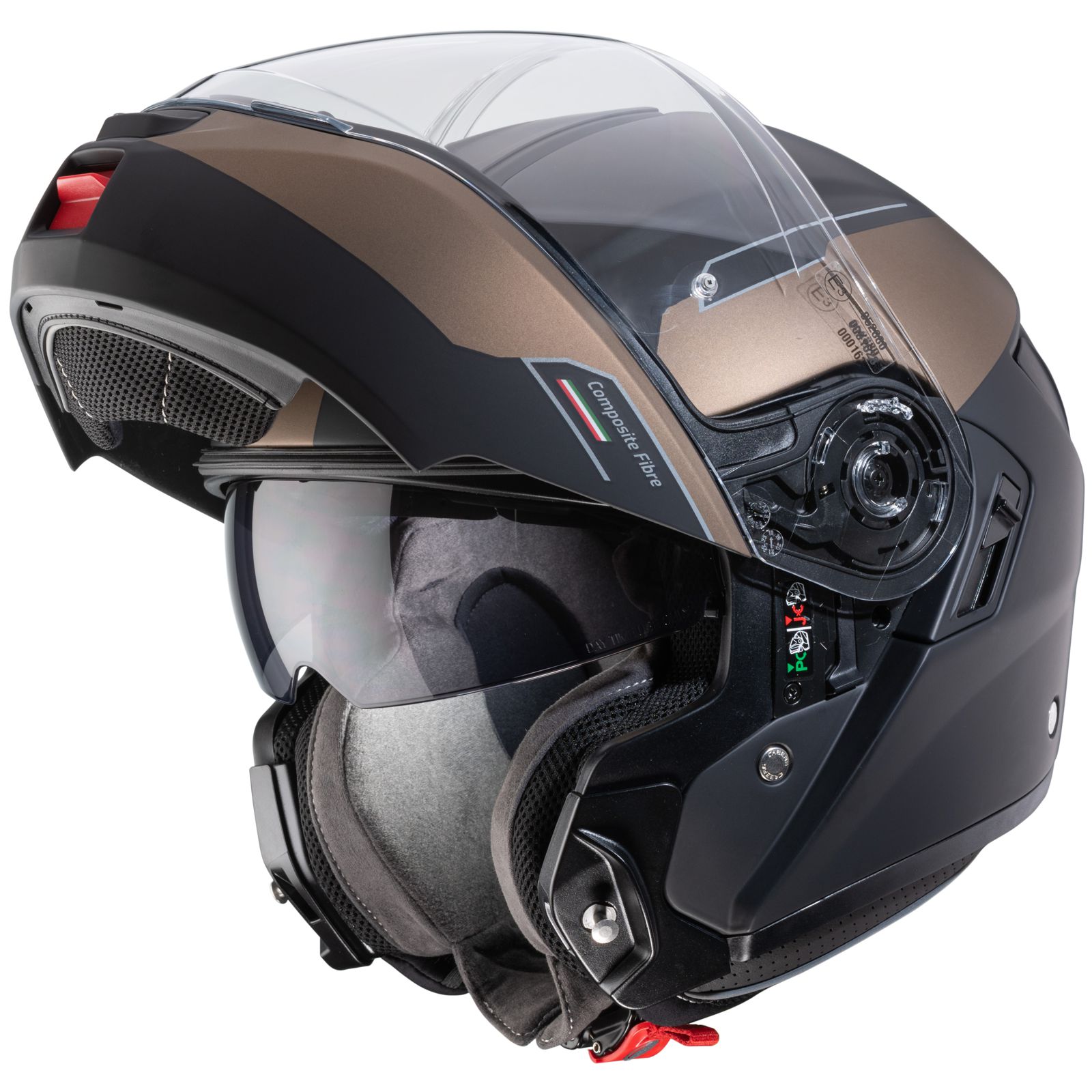 Caberg Helmet Levo Prospect, matte black / bronze