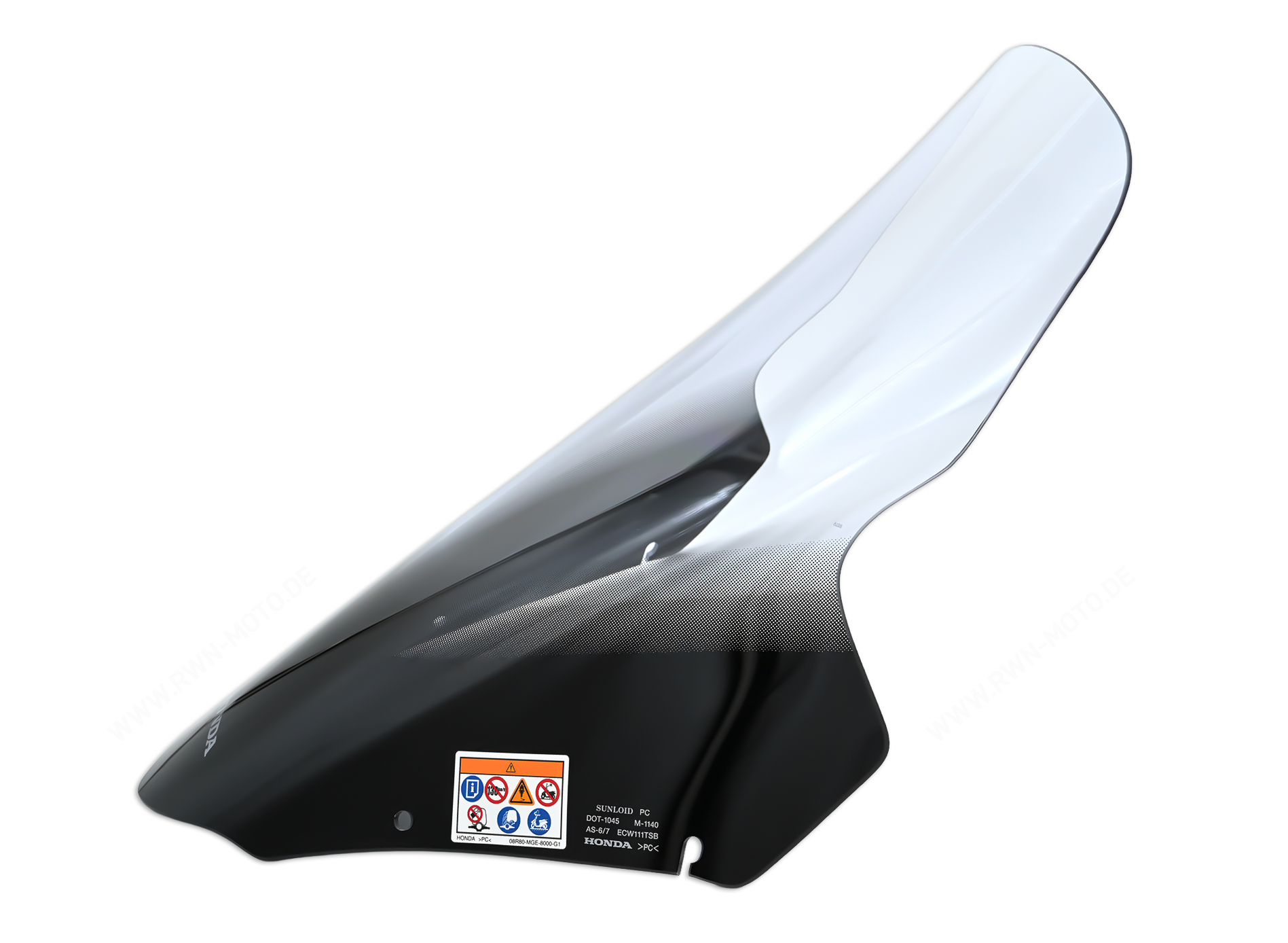 High windshield Honda PCX 125 2024- original Honda