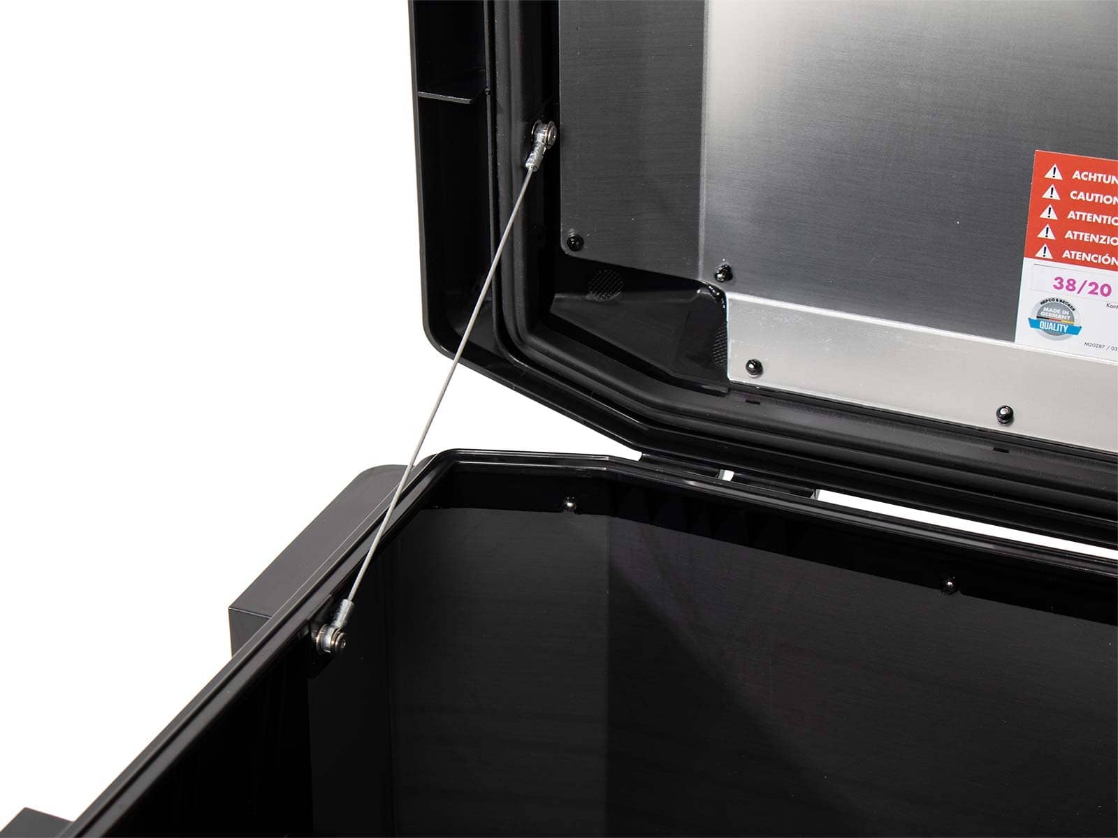 Alu-Topcase Xplorer 60 Liter Aluminum silver Hepco & Becker