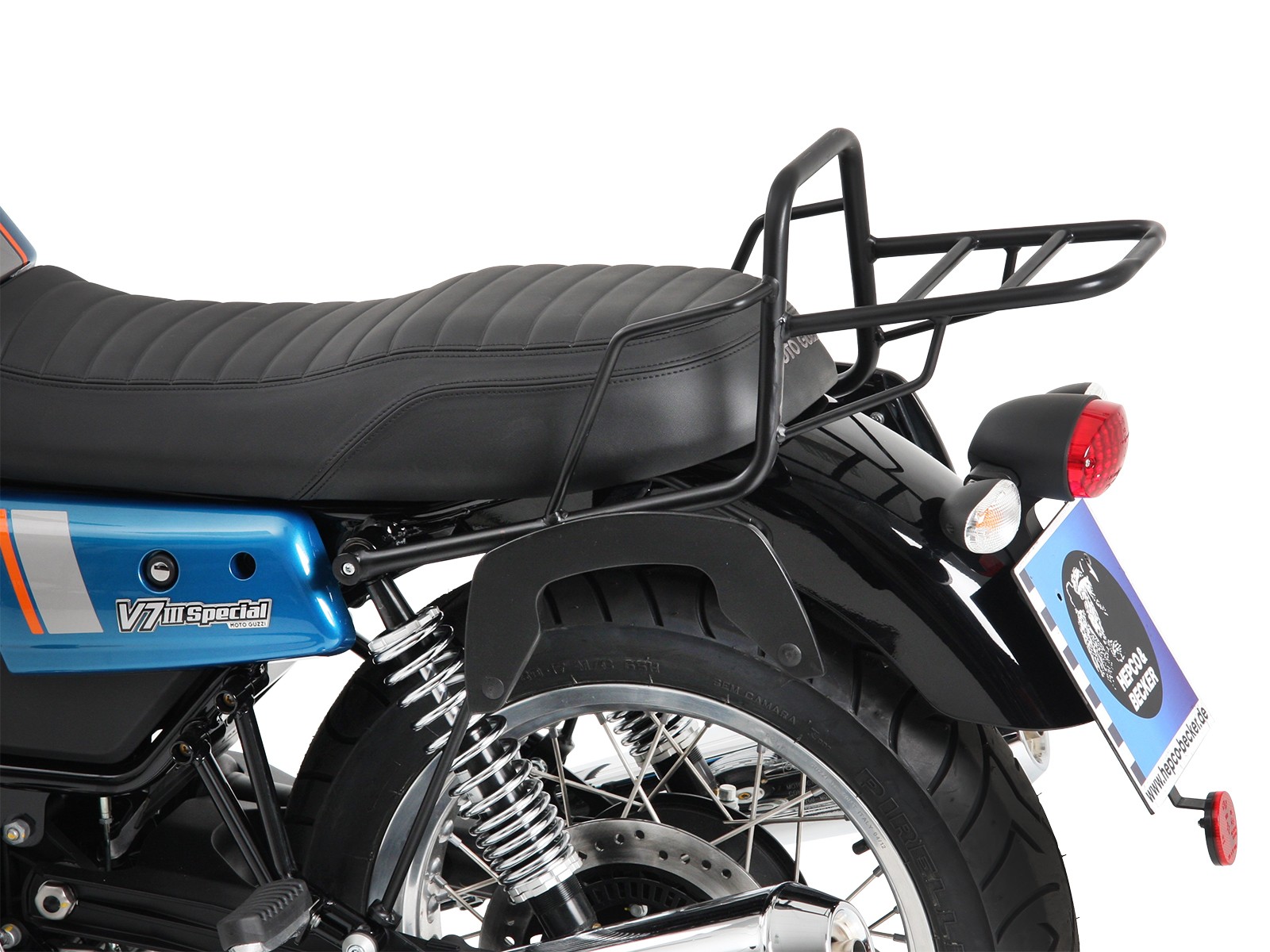C-Bow side carrier black for V 7 III stone/ special/ Anniversario/ Racer (Bj.17-)