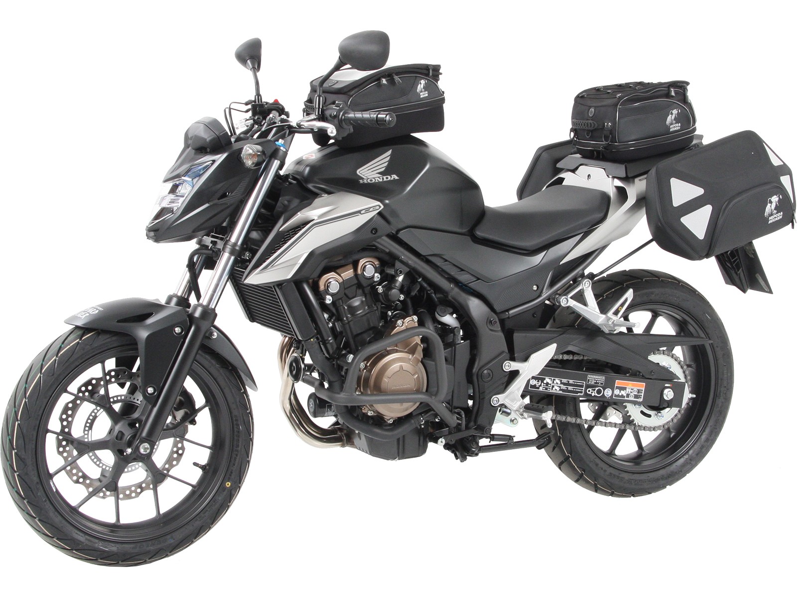 C-Bow side carrier anthracite for Honda CB 500 F (16-18) Hepco & Becker