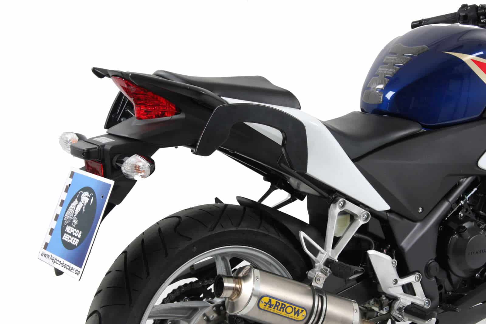 C-Bow side carrier black for Honda CBR 250 R (11-15) Hepco & Becker