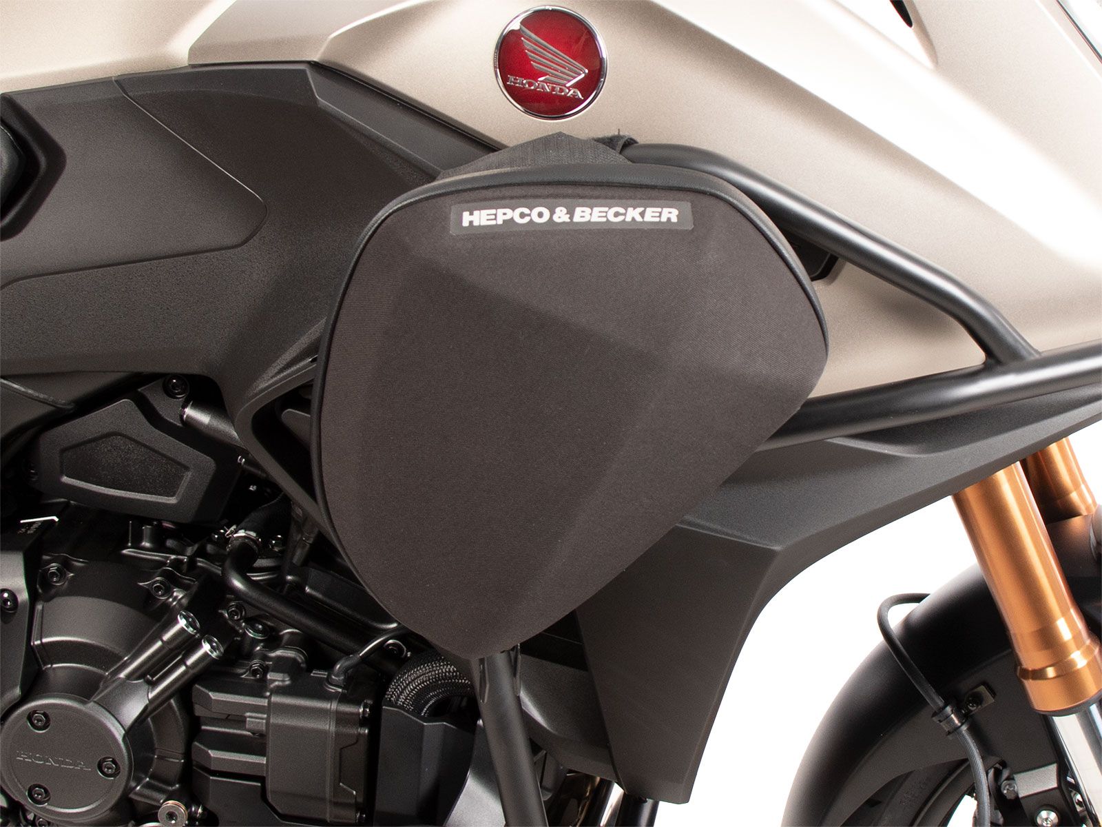 Tank protection bar black for Honda NT 1100 / DCT / ES (25-) Hepco & Becker