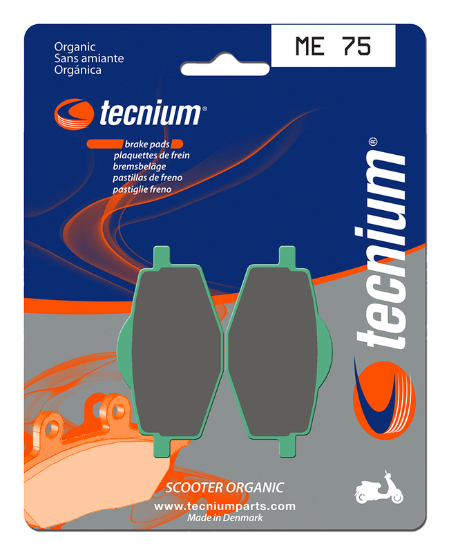 Tecnium Scooter Organic Brake Pads - ME75