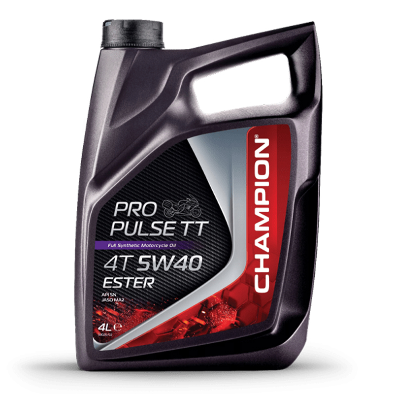 CHAMPION® Pro Pulse TT 4T 5W-40 Ester engine oil - 4 liters