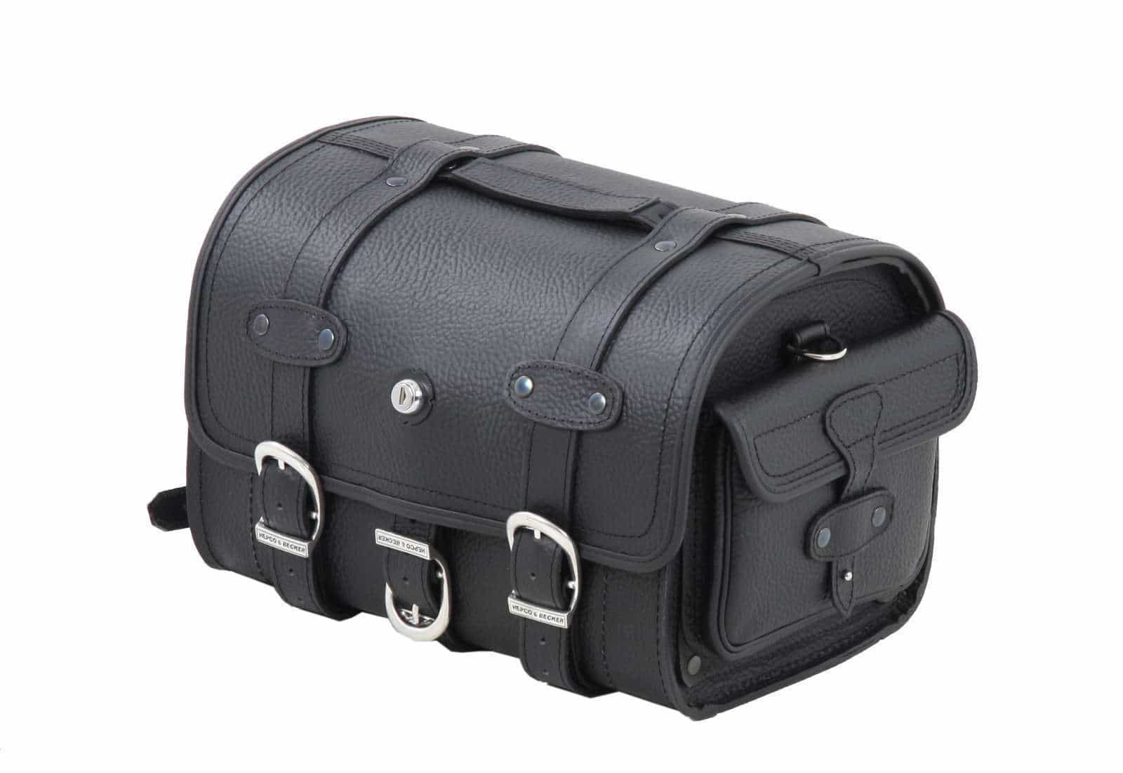 Leather handbag Liberty for Soloracks Hepco & Becker