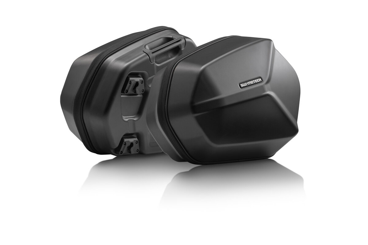 AERO ABS side case system for Moto Guzzi V85 TT