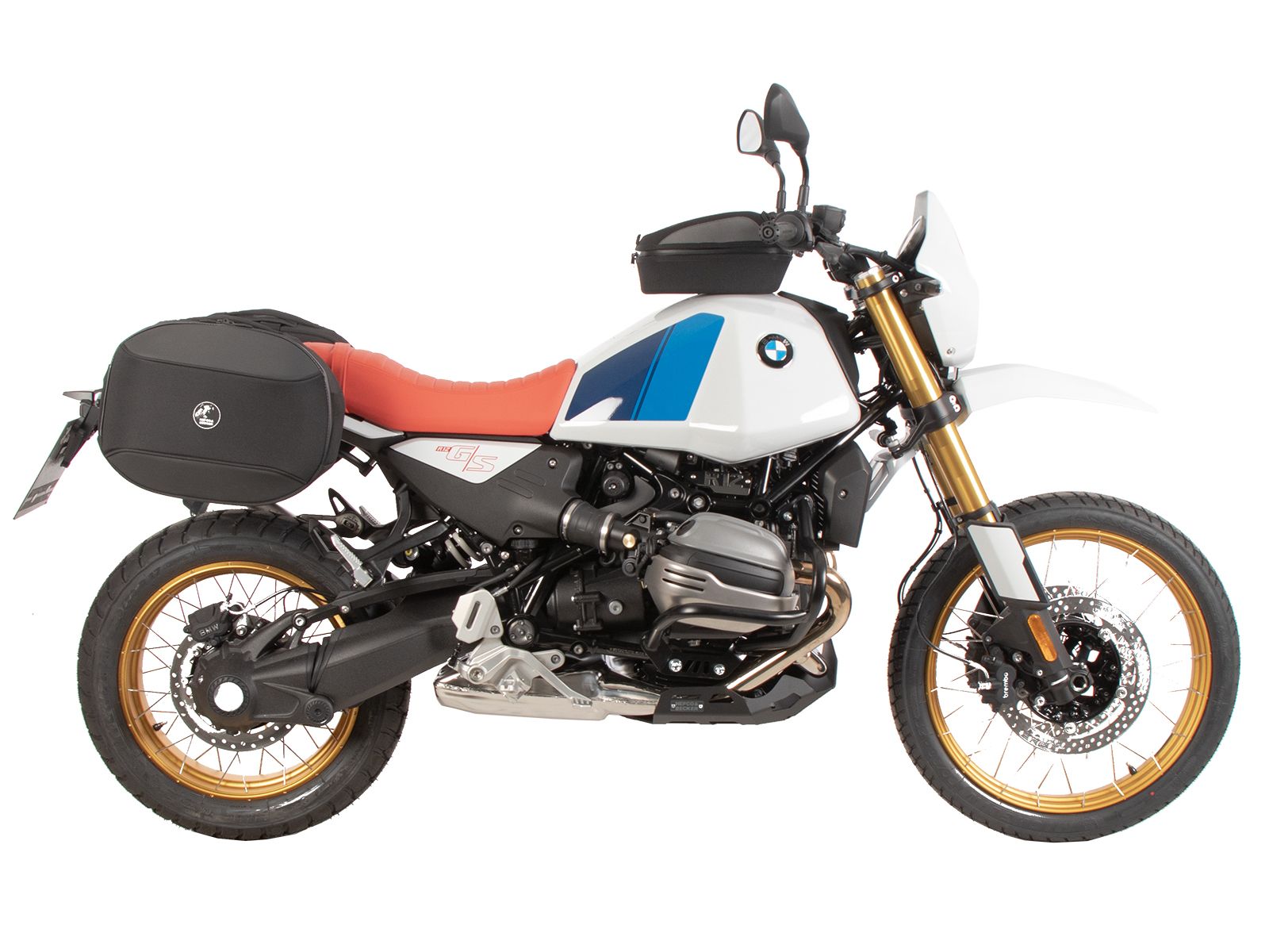 C-Bow side carrier black for BMW R 12 G/S (25-) Hepco & Becker
