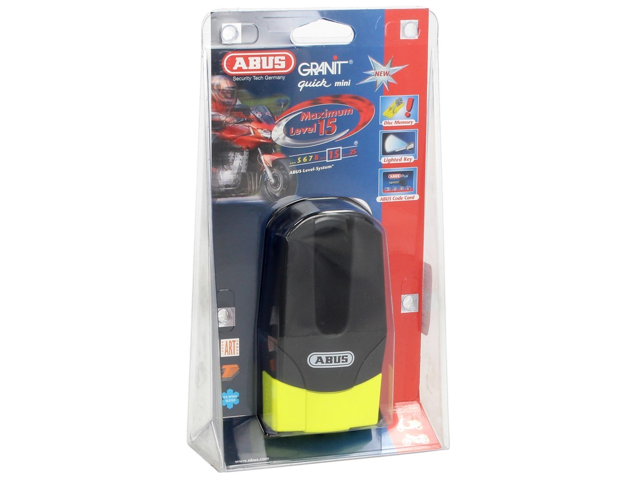 ABUS brake disc lock Granit Quick 37 Max / Mini