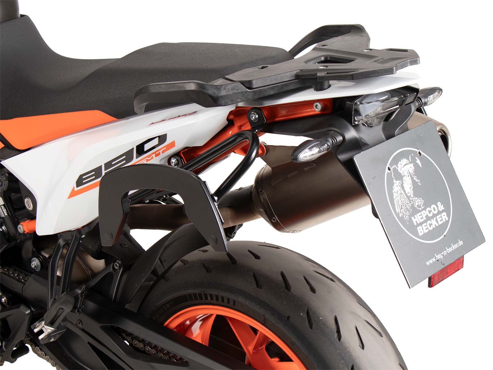 C-Bow side carrier for KTM 890 SMT (23-) Hepco & Becker