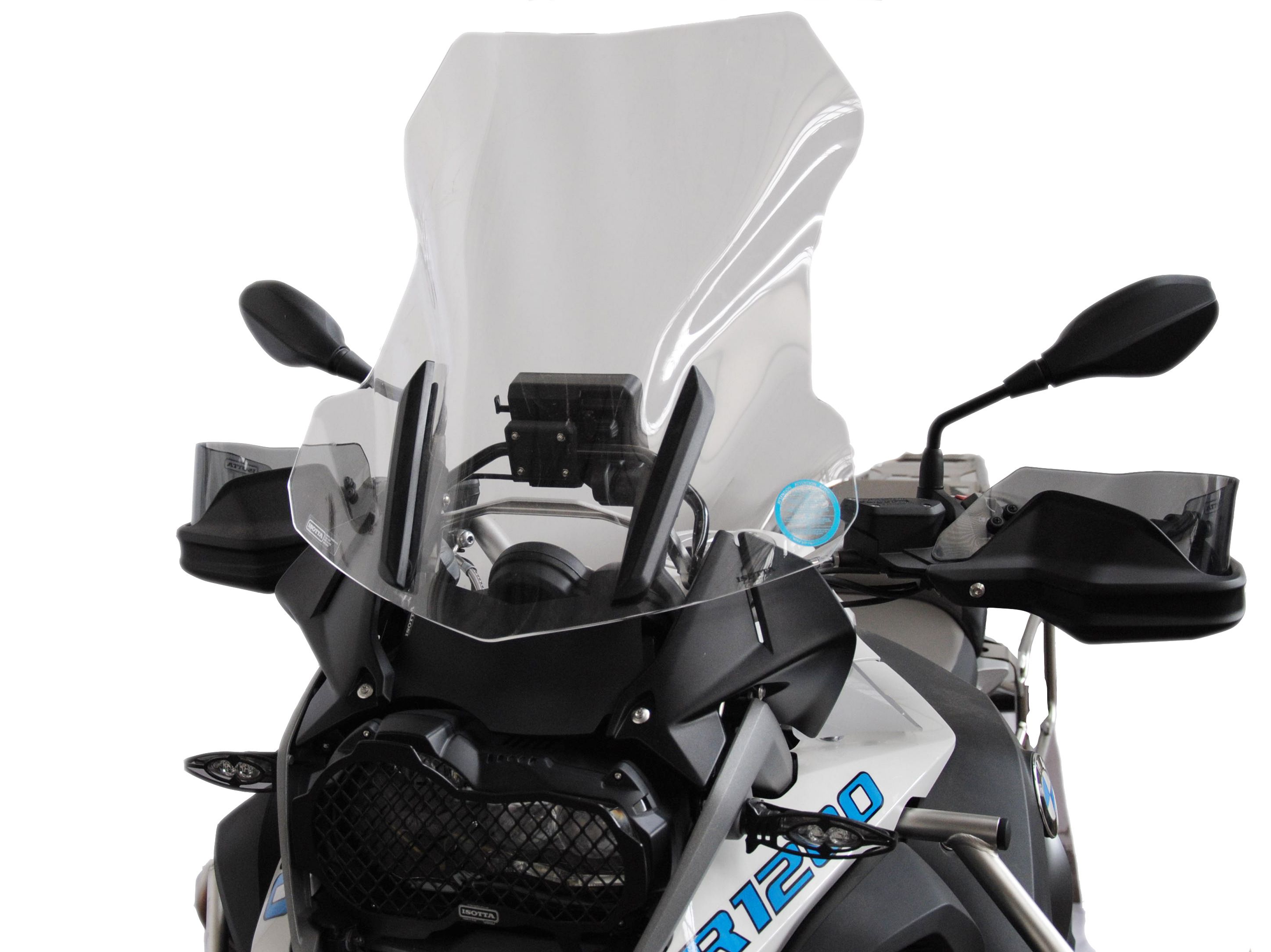 Air deflector for the windshield for BMW R 1200 GS LC (13-16), matt black