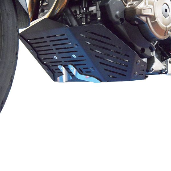 Aluminum engine protection plate for Honda CRF 1000 L Africa Twin, black