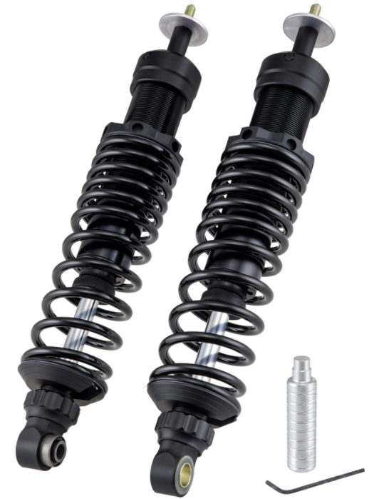 Rear shock absorber for Vespa GTS/GTS Super/GTV/GT 60/GT/GT L 125-300cc, black matt
