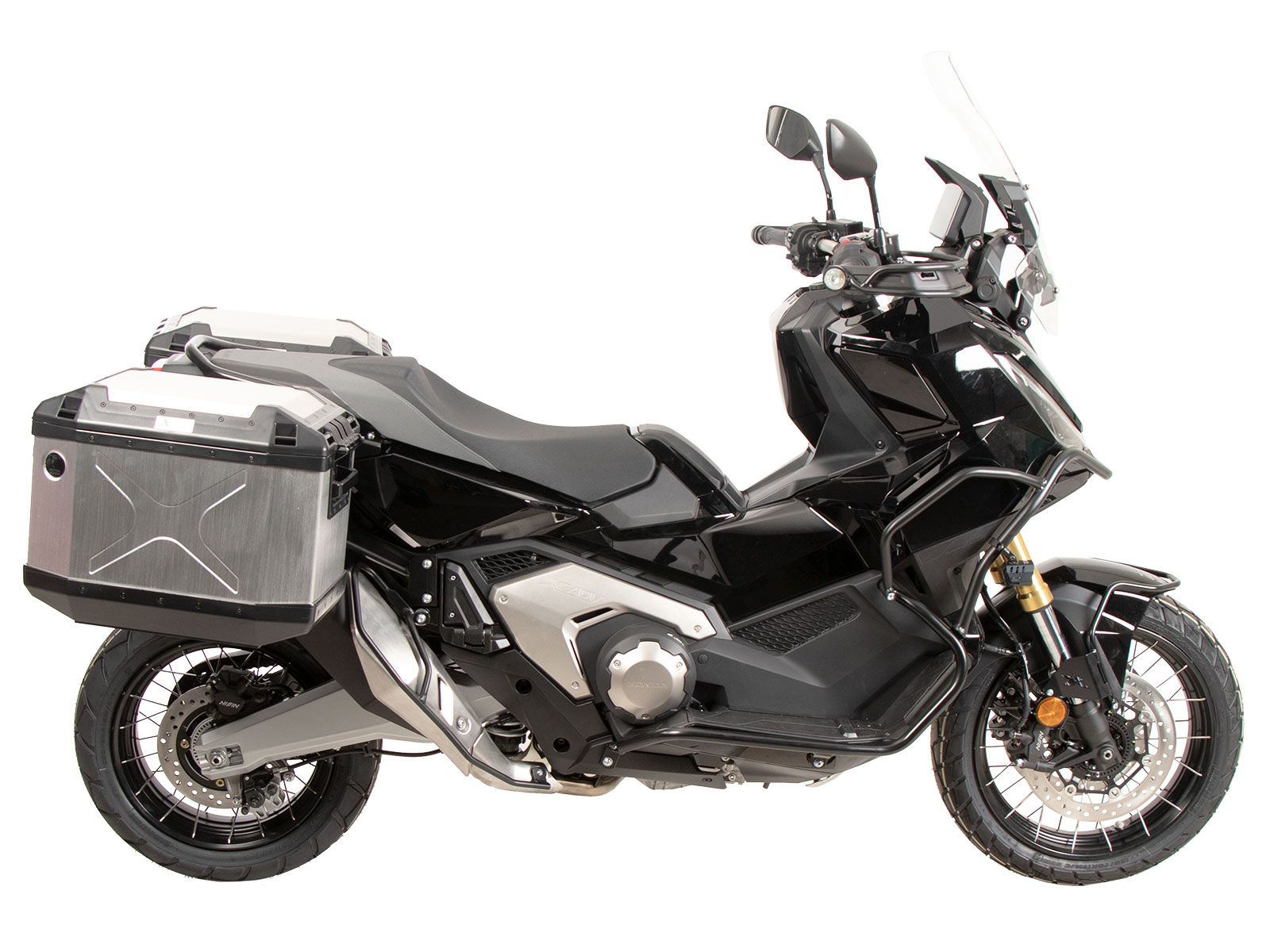 Side case carrier fixed black for Honda X-ADV (25- ) Hepco & Becker