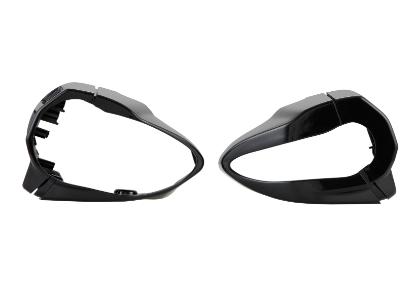 Cover switch unit, left & right for Vepsa Primavera/Sprint, black glossy