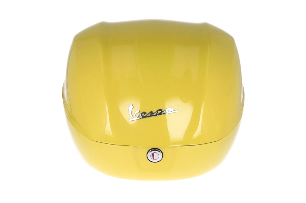 Original topcase 32 l. for Vespa Primavera / GTS (Yellow L08)