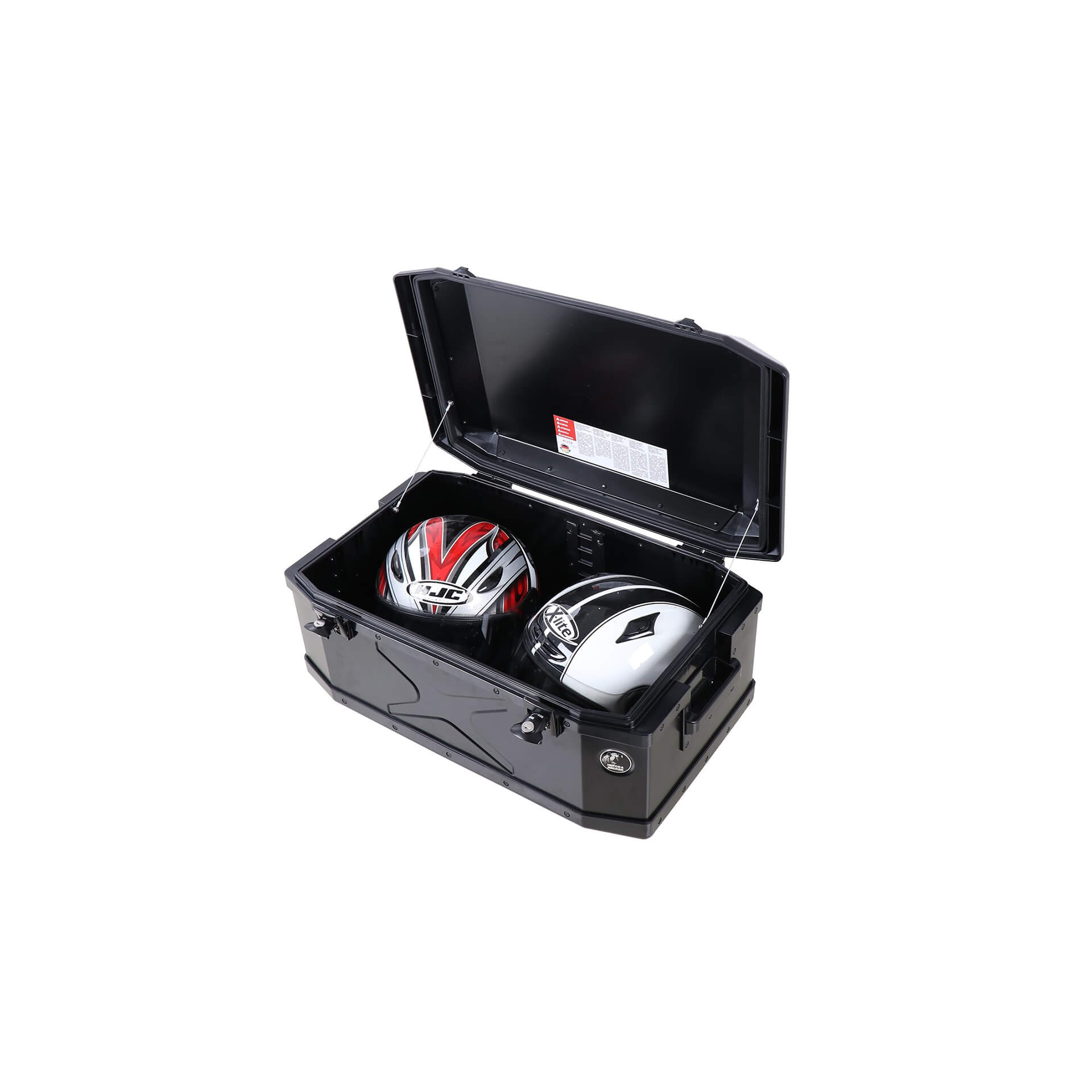 Alu-Topcase Xplorer 60 Liter Aluminum black Hepco & Becker