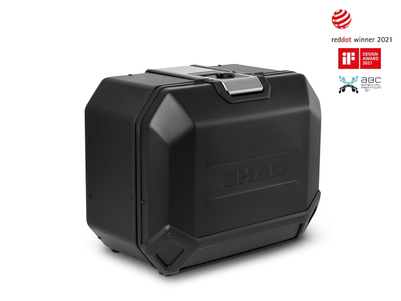 Shad side case Terra TR47, right, aluminum black, 47 l