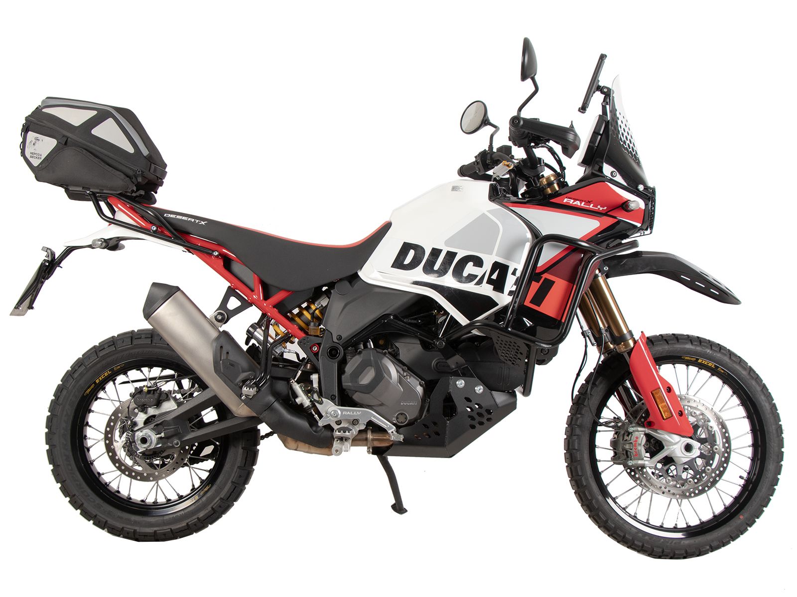 Smartrack rear carrier black for Ducati DesertX Rally (24-) Hepco & Becker