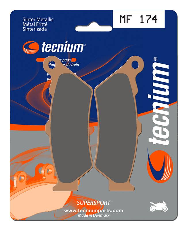 Tecnium Street Performance sintered metal brake pads - MF174