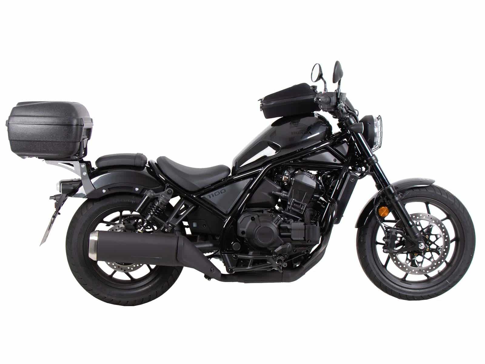 Alurack top case carrier black for Honda CMX 1100 Rebel /DCT /SE (25-) Hepco & Becker