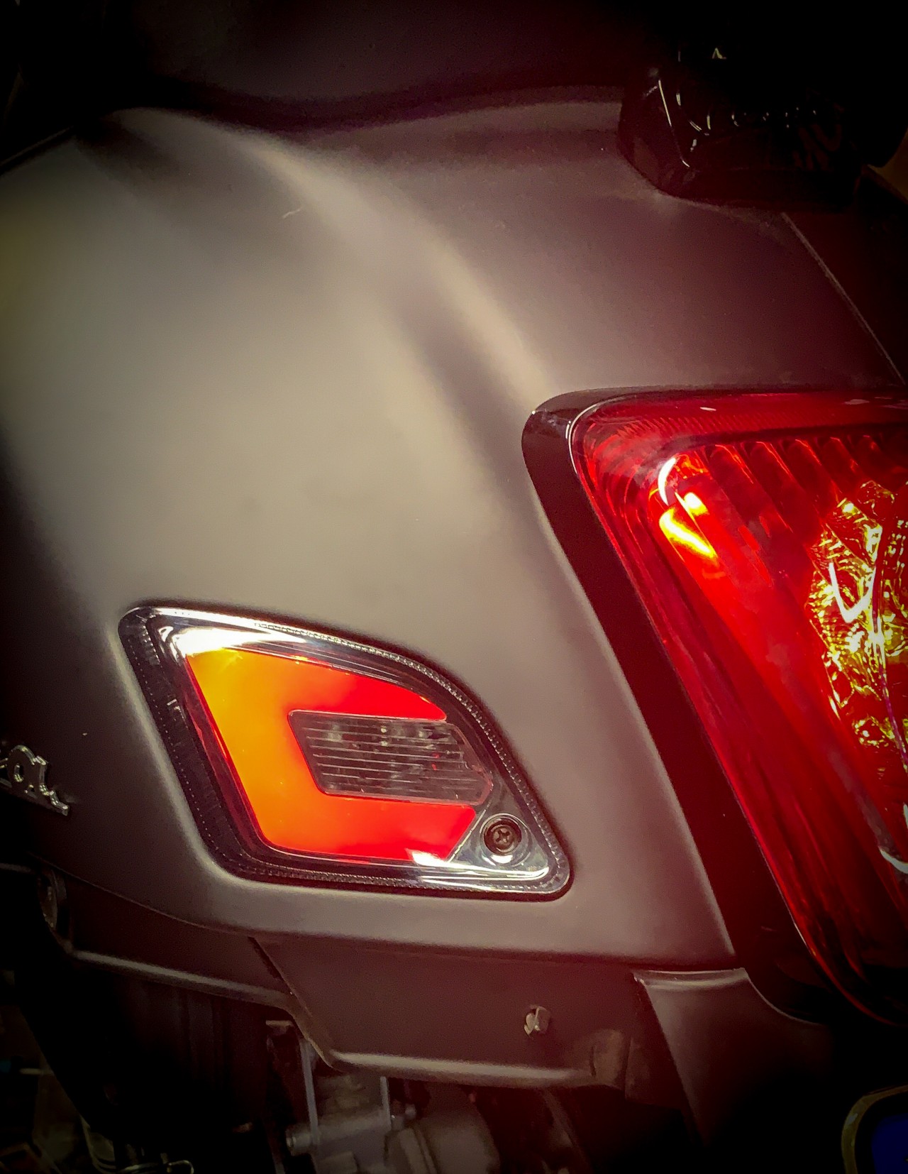 LED tail light tinted for Vespa GTS, GTS Super 125-300 cc