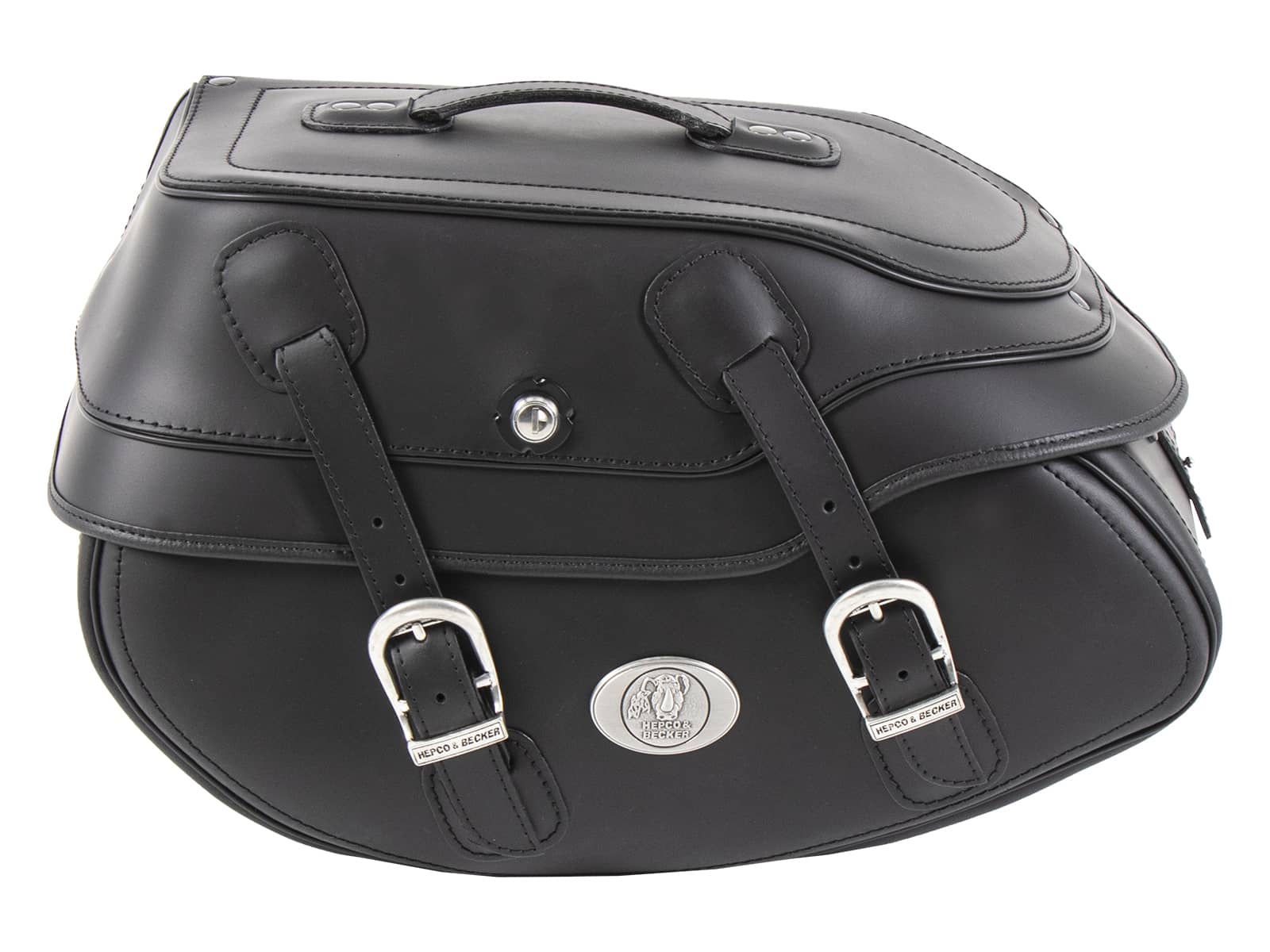 Saddlebag set Buffalo Big black for C-Bow carrier Hepco & Becker