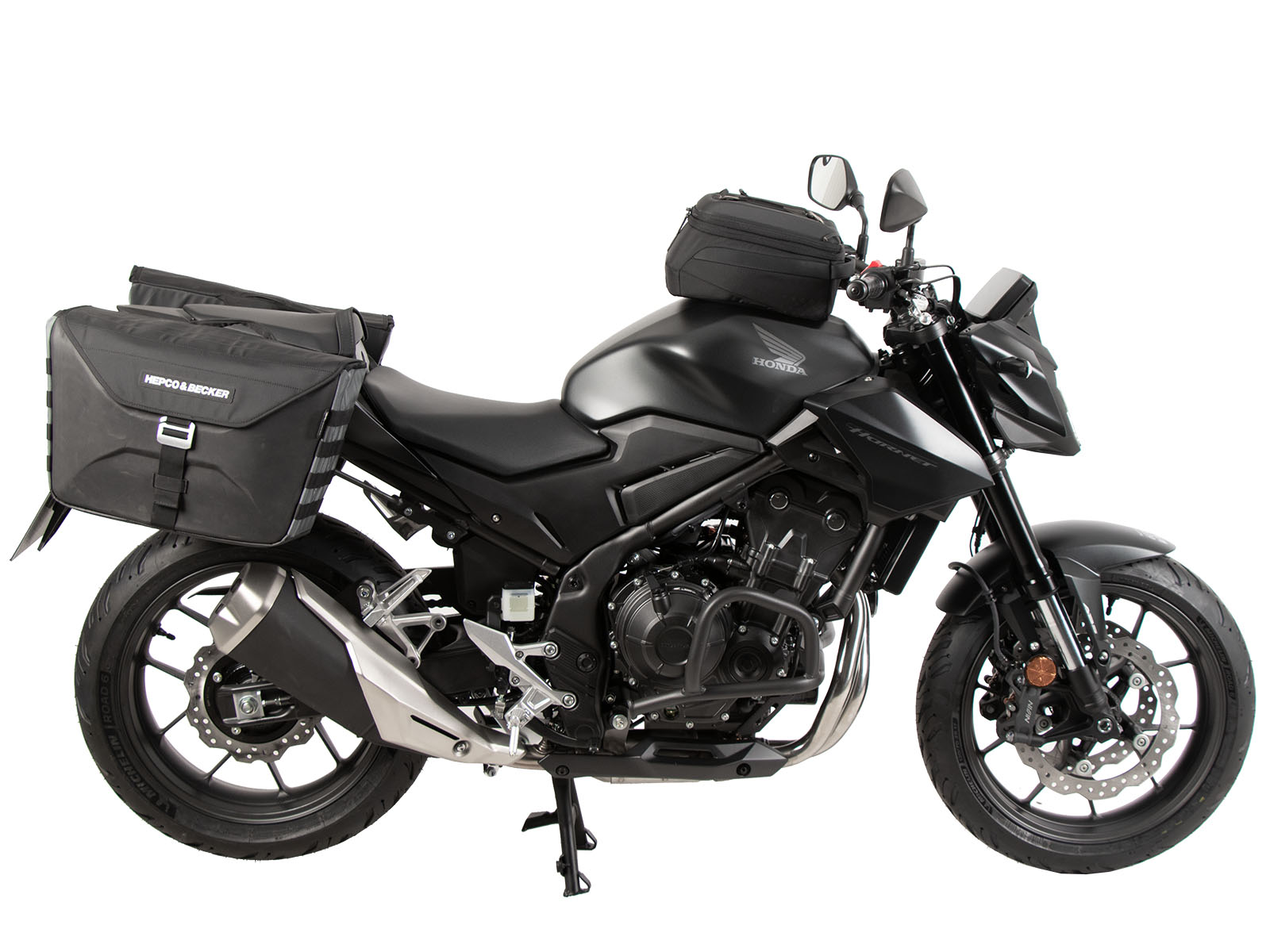 C-Bow side carrier anthracite for Honda CB 500 Hornet (24-) Hepco & Becker