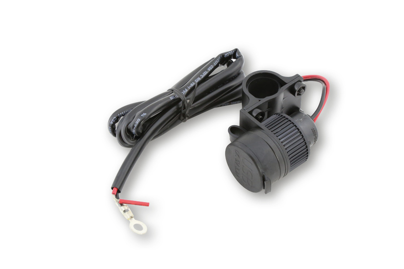 HIGHSIDER smart 2-way USB socket also for iPhone, 12V, 3.3A