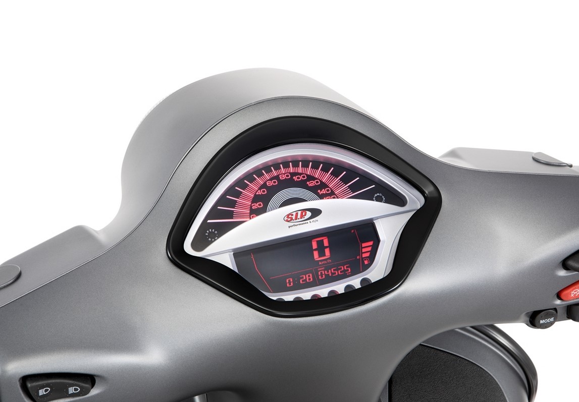 Tachometer/Speedometer for Vespa GTS/GTS Super 300cc FL ('14-), silver