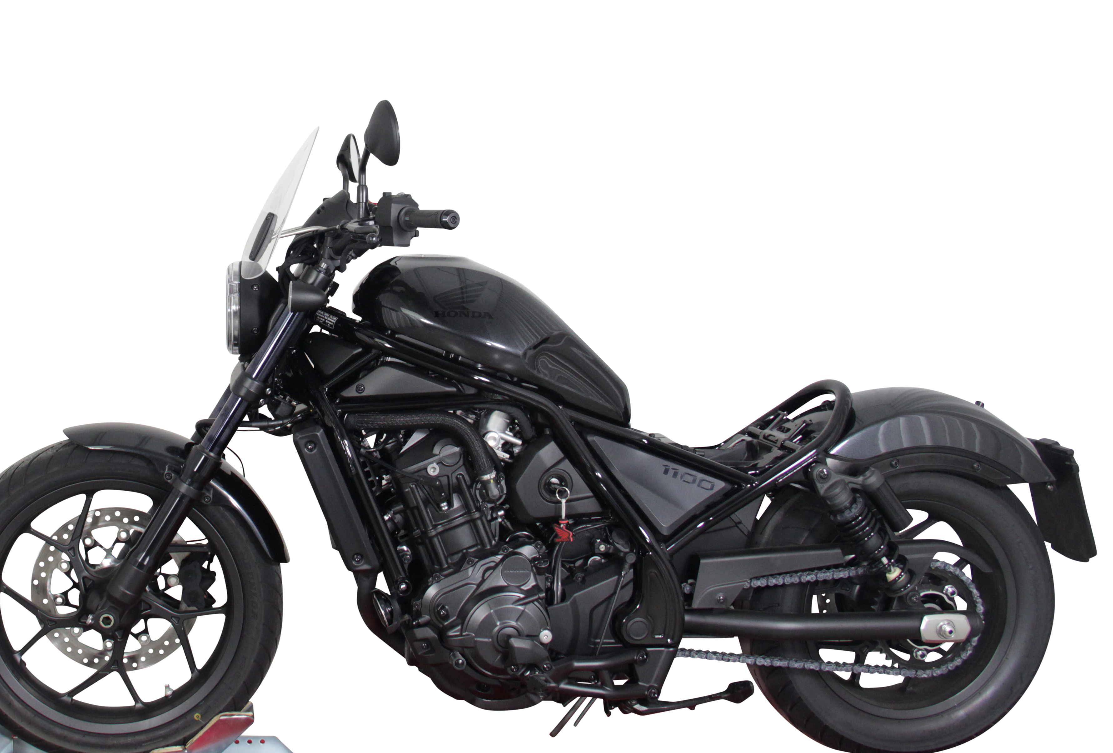 Touring screen MRA "NTM" black for Honda CMX 1100 Rebel (21-)