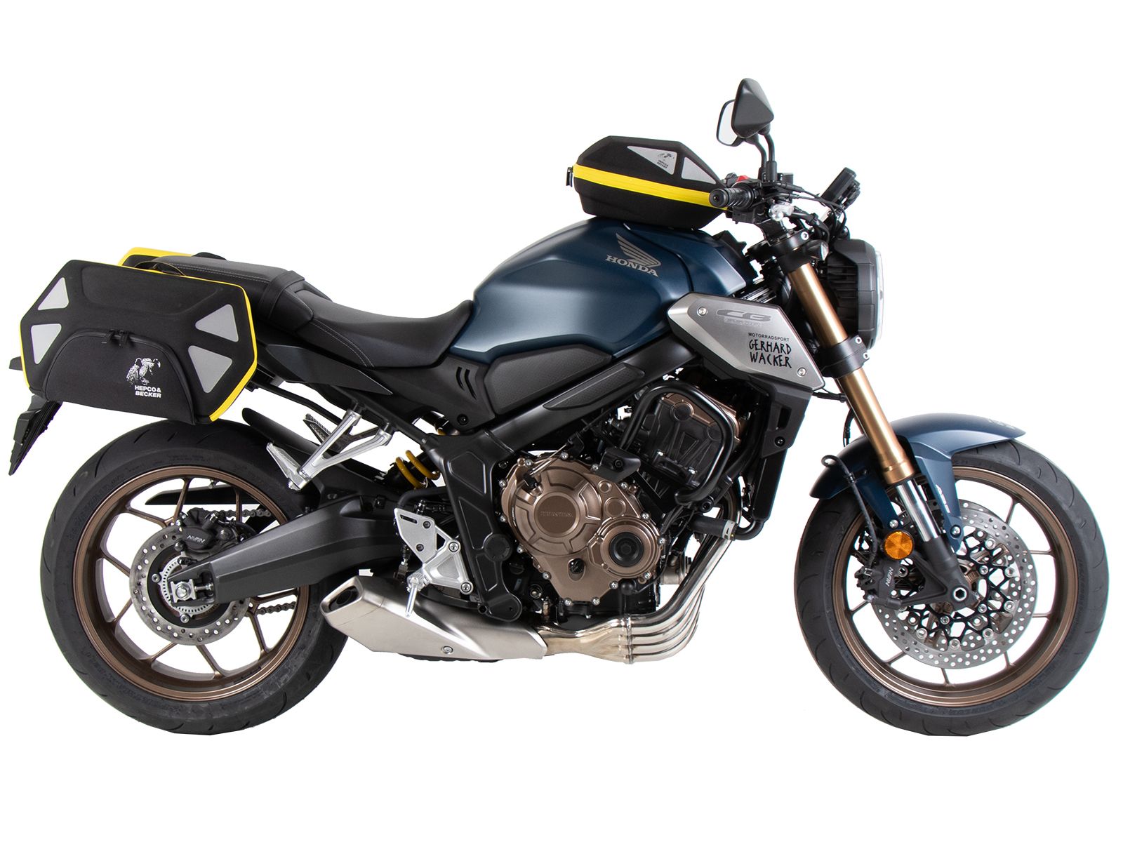 C-Bow side carrier black Honda CB 650 R (21-23) Hepco & Becker